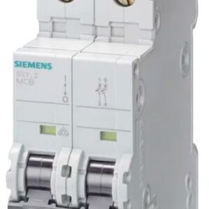 Disjoncteur miniature SENTRON 5SY4, 10A Siemens 1 pôles Type C 230V c.a. 60 V c.c., pouvoir de coupure 10 kA