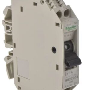 Disjoncteur thermique Schneider Electric, 1A, 1 pôles GB2 TeSys Rail DIN
