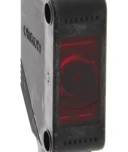Capteur photoélectrique Omron Réflexion directe LED rouge, Rectangulaire M8 à 4 broches PnP Non
