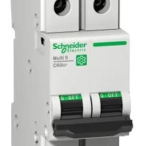 Disjoncteur miniature Multi9 Multi9, 15A Schneider Electric 2 pôles Type C, pouvoir de coupure 20 kA
