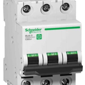 Disjoncteur miniature Multi9 Multi9, 25A Schneider Electric 3 pôles Type D, pouvoir de coupure 14 kA