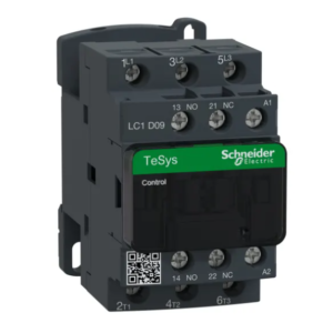 Contacteur série LC1D 3P Schneider Electric, 3 pôles, 4 KW, 3 NO, 9 A 230V c.a. Contrôle moteur, Charge résistive, 230V