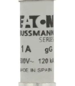 Fusible cartouche, 1A Eaton Type gG/gL Céramique 500V 10 x 38 mm