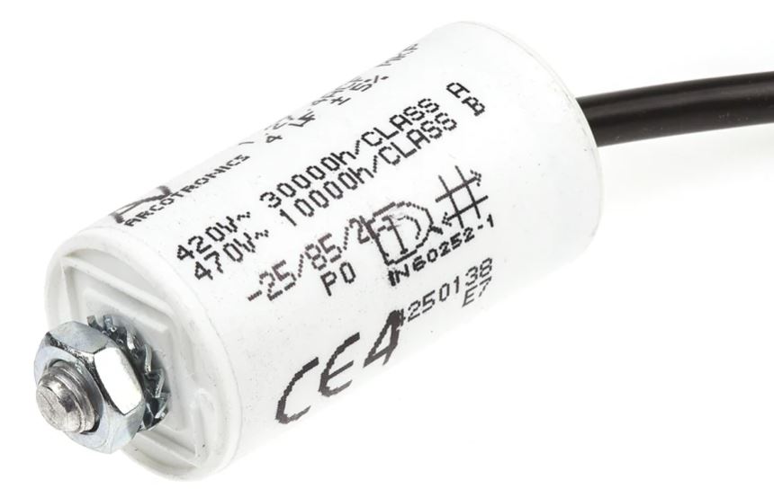 Condensateur à film C27 KEMET 4 μF 470V c.a. ±5 % 0.8 mm Montage sur châssis