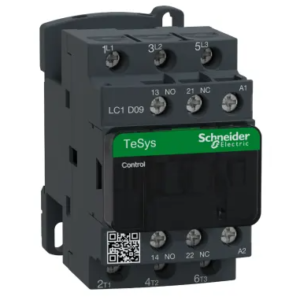 Contacteur série TeSyS D 3P Schneider Electric, 3 pôles, 4 KW, 3 NO, 9 A 400V c.a. Contrôle moteur, Charge résistive,