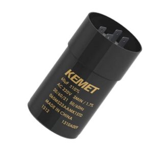 Condensateur KEMET 80 μF, 220V c.a., Montage à clipser 500 h série MS