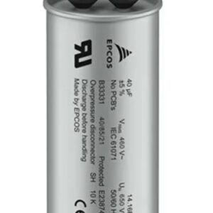 Condensateur polypropylène B33331V TDK 14 μF 460V c.a. 460 V c.c. Borne à vis 2