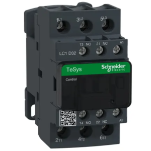 Contacteur série LC1D 3P Schneider Electric, 3 pôles, 15 KW, 3 NO, 32 A 230V c.a. Contrôle moteur, C