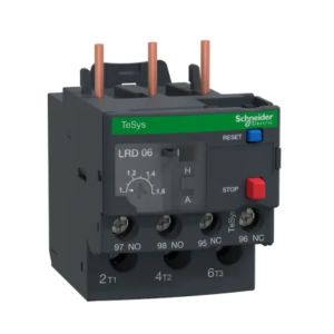 Relais de surcharge thermique Schneider Electric 1A, 1.6 A 0.55 KW, 1 NO/1 NF, 1.6A, gamme TeSyS LR 3P