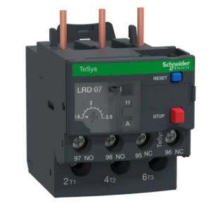 Relais de surcharge Schneider Electric 1.6A, 2.5 A 0.75 KW, 1 NO/1 NF, 2.5A, gamme TeSyS LR 3P
