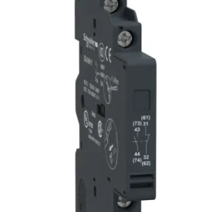 Contact auxiliaire Schneider Electric Verrouillage à vis 1 NO/1 NF 2 contacts 6 A Latérale 690V c.a. GVAN