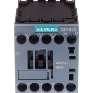 Contacteur série 3RT2 3P Siemens, 3 pôles, 3 KW, 3 NO, 7 A 110V c.a. Contrôle moteur, 110V c.a.