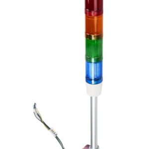 Colonnes lumineuses pré-configurées, série Harmony XVM à LED Schneider Electric Buzzer 4, Rouge, Ambre, Bleu, Vert 24V
