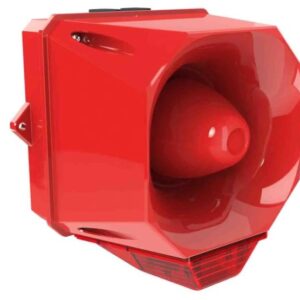 Combinaison sirène-balise série X10 Mini Eaton, lentille Ambre, Bleu, Clair, Rouge, Magenta, Vert 230V c.a. IP66 En