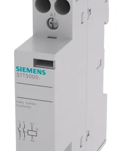 Contacteur série 5TT INSTA Siemens, 2 pôles, 1 KW, 2 NO, 20 A 24V, 24V