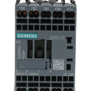 Contacteur série 3RH2 Siemens, 3 N/O, 1 N/F, 10 A 24V c.c., 24V c.c.