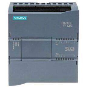 Processeur PLC Siemens, série SIMATIC S7-1200, Relais 30 ko, 6 entrées Analogique