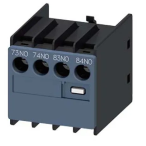 Bloc de commutateur auxiliaire Siemens Vis 1 NO/1 NF 2 contacts 10 A Montage par enfichage 690V c.a. 3RH29