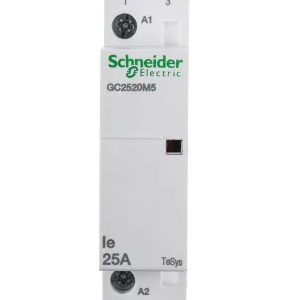 Contacteur série TeSyS GC 2P Schneider Electric, 2 pôles, 1.3 W, 2 NO, 25 A 220V Contrôle moteur, 230V c.a.