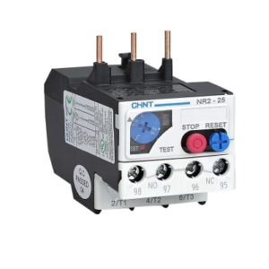 Relais de surcharge thermique CHINT 2.5A, 690V c.a., 1 NO/1 NF, 25A, gamme NR2