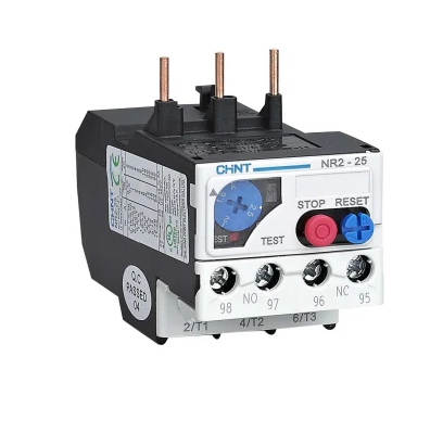 Relais de surcharge thermique CHINT 2.5A, 690V c.a., 1 NO/1 NF, 25A, gamme NR2
