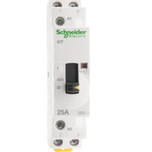 Contacteur série Acti9 iCT 2P Schneider Electric, 2 pôles, 2 NO, 25 A 240V Contrôle moteur, 230V c.a.