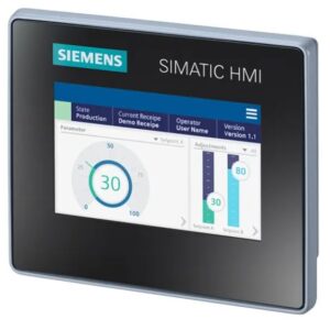 Panneau HMI Siemens SIMATIC, 4.3 pouce, TFT, 800 x 480 pixel