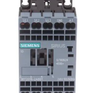 Contacteur série 3RT2 3P Siemens, 3 pôles, 4 KW, 3 NO, 9 A 24V c.a. Contrôle moteur, 24V c.a.