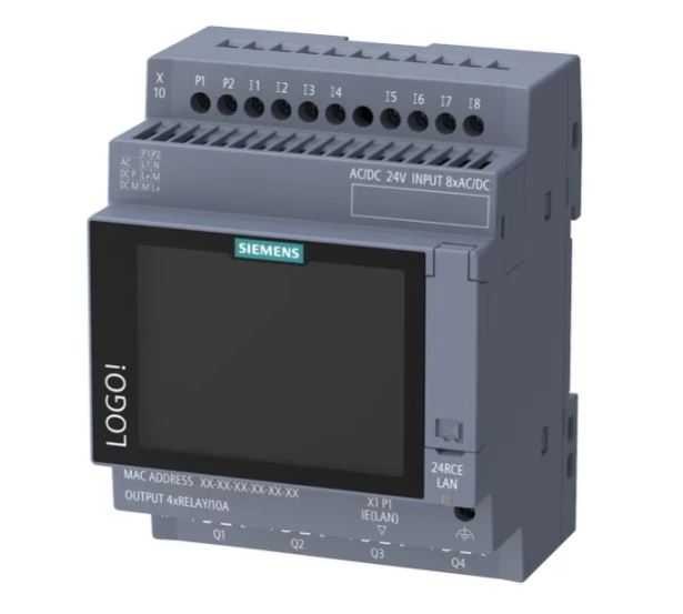 Module logique Siemens, série LOGO! 230RCE, Relais, 8 entrées Numérique