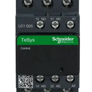 Contacteur série TeSyS D 3P Schneider Electric, 3 pôles, 11 KW, 3 NO, 25 A 24V c.a. Contrôle moteur, Charge résistive,