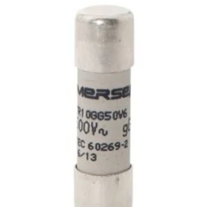 Fusible cartouche, 6A Mersen Type gG Céramique 500V c.a. 10 x 38 mm