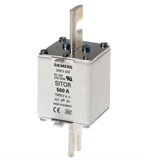 Fusible standard Allemand Siemens 500A NH2, aR 1kV