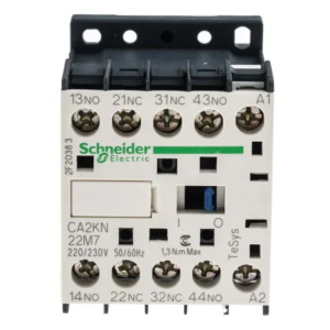 Relais de contrôle Schneider Electric 10A 4.5 VA, 230V c.a., 2 N/O, 2 N/F, 10A, gamme TeSys K 2 N/O, 2 N/F