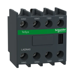 Bloc de contact auxiliaire Schneider Electric Vis 4 NO 4 contacts 10 A Montage avant 690V c.a. TeSyS D