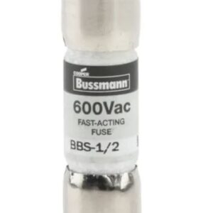 Fusible cartouche, 500mA Eaton Type F Fibre de verre 600V c.a. 10 x 35 mm