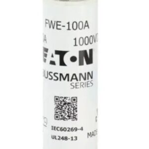 Fusible Eaton 100A 25 mm aR, Stations de recharge de véhicules électriques 93 mm 1000V
