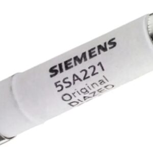 Fusible de type DIAZED, 4A, taille D02 Siemens E16, 500V c.a.