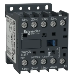 Contacteur série TeSyS CA 4P Schneider Electric, 4 pôles, 150 VA, 4 NO, 10 A 230V Relais de contrôle, 230V