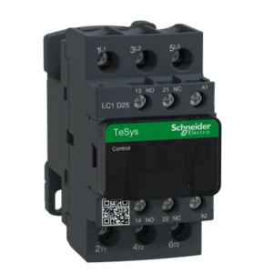 Contacteur série TeSyS D 3P Schneider Electric, 3 pôles, 3 HP, 3 NO, 25 A 415V Contrôle moteur, Charge résistive, 400V