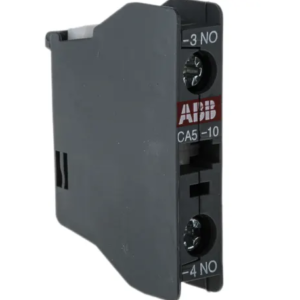 Bloc de contact auxiliaire ABB Vis 1 NO 1 contacts 6 A Montage avant 24V c.a. CA5