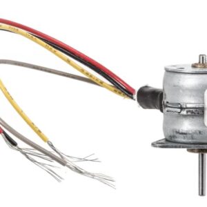 Moteur pas -à-pas Bipolaire Aimant permanent McLennan Servo Supplies 3.9mNm 5V 18 °, dia.de l'arbre 1.5 mm