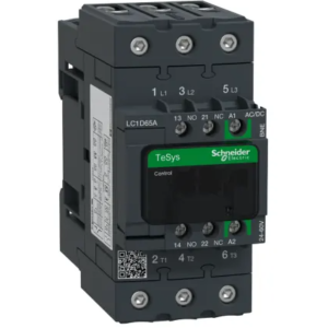 Contacteur série TeSys D 3PST Schneider Electric, 3 pôles, 30 KW, 3 NO, 65 A 60V Contrôle moteur, Charge résistive, 24V