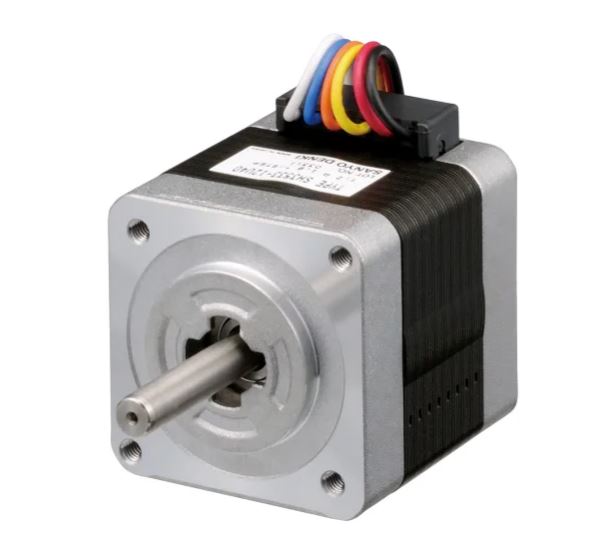 Moteur pas -à-pas SH3533 Unipolaire Sanyo Denki 0.15Nm 24V 1.8 ° 35 x 35 mm, dia.de l'arbre 5 mm