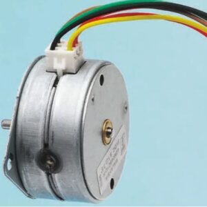 Moteur pas -à-pas 42M Unipolaire Aimant permanent McLennan Servo Supplies 66mNm 5V 7.5 °, dia.de l'arbre 3 mm