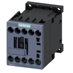Contacteur série 3RH2 4P Siemens, 4 pôles, 2 N/O, 2 N/F, 10 A 230V c.a., 230V c.a.