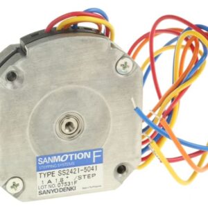 Moteur pas -à-pas SS24 Bipolaire Sanyo Denki 83mNm 24V 1.8 ° 42 x 42 mm, dia.de l'arbre 5 mm
