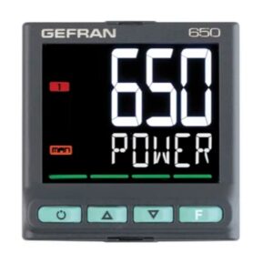 Régulateur de température PID Gefran 650-1250-1350 Panneau On-Off, 2 sorties, Relais 240V c.a.