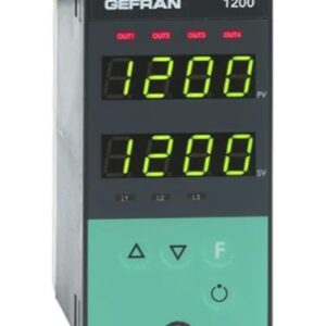 Régulateur de température PID Gefran 1200 Panneau On-Off, 3 sorties 3 entrées, Relais 240V c.a.