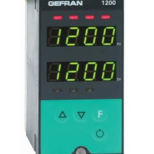 Contrôleur Gefran 1200 DIN Contrôleur de température, 4 sorties 2 entrées, Relais 240V c.a. / V c.c.