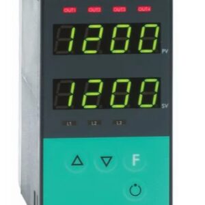 Régulateur de température Gefran 1200 Borne à vis On-Off, P, PD, PID, 4 sorties 4 entrées, Analogique, Relais 240V c.a.